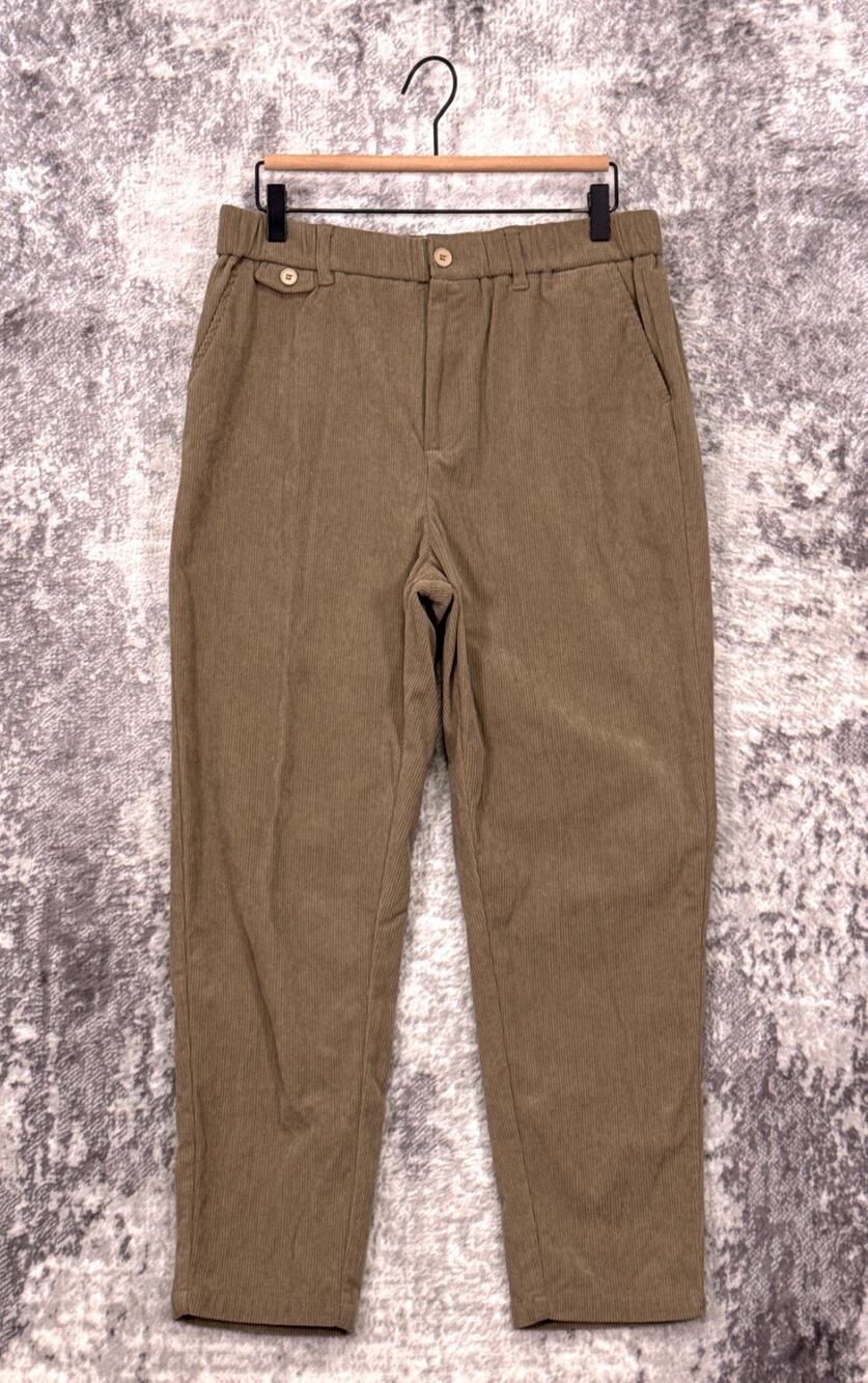 Kidoriman Pants XL Mens Corduroy Taper Leg Chino